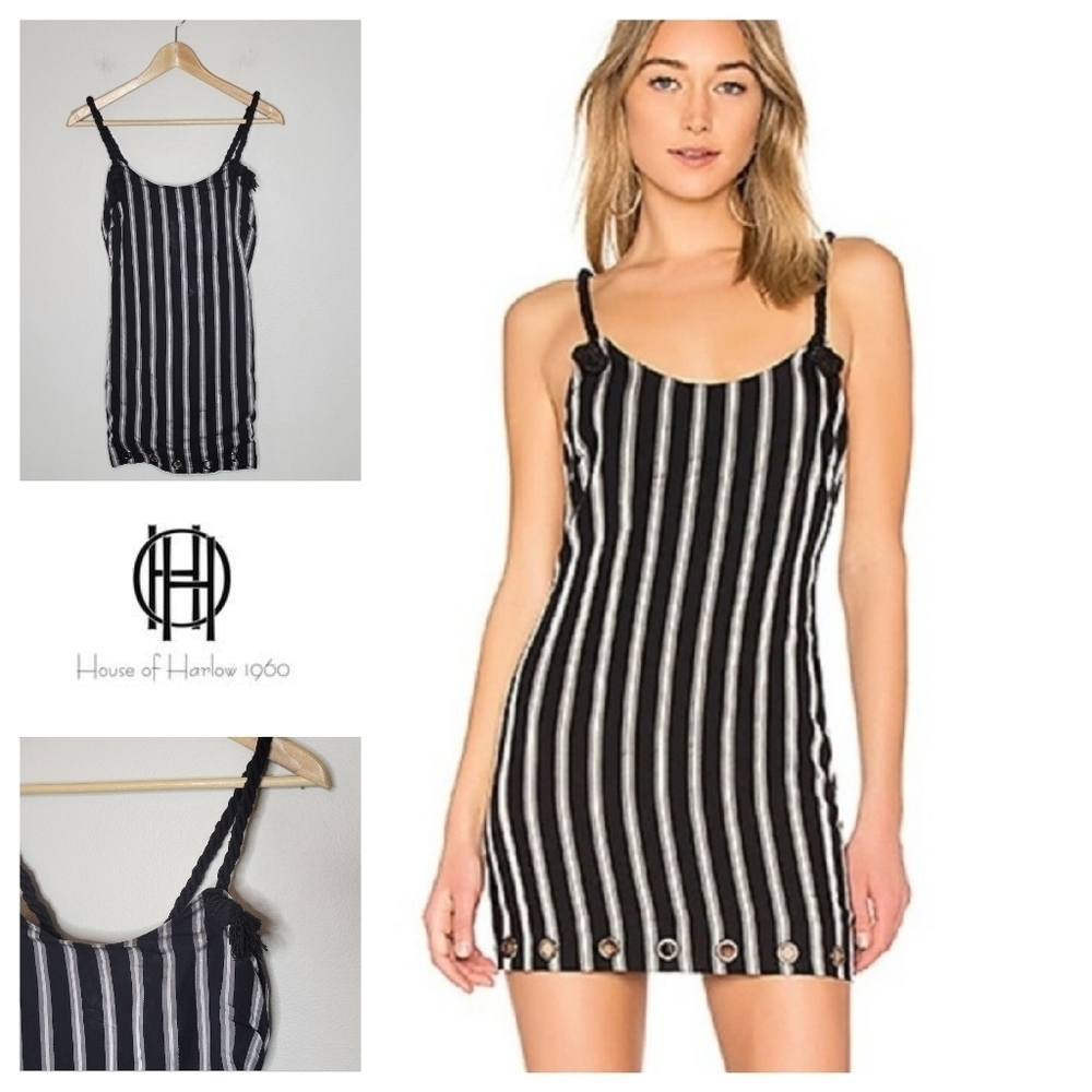 House of‎ Harlow 1960 x REVOLVE Marlowe Striped Dress Size XXS